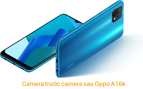 Camera trước Camera sau Oppo A16k