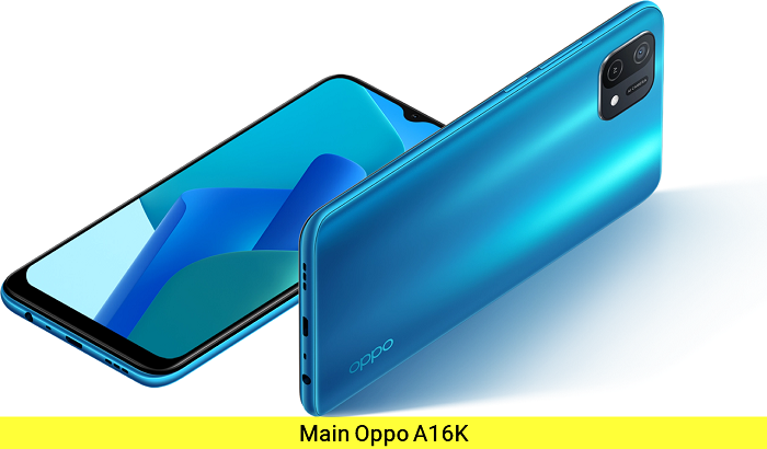 Main Oppo A16k 