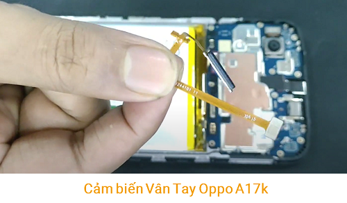 Cảm biến vân tay Oppo A17k