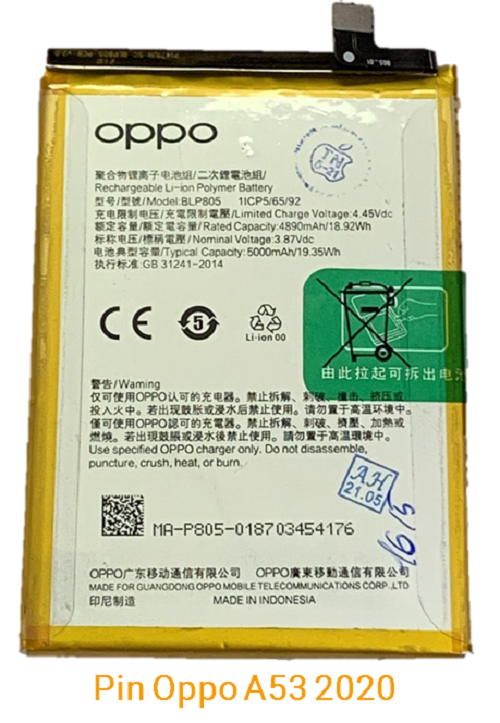 Pin Oppo A53 2020