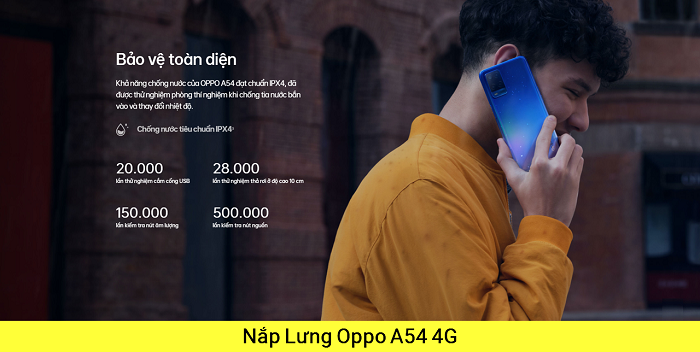 Nắp Lưng Oppo A54 4G 