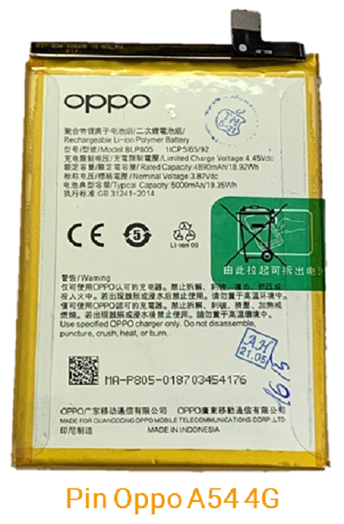 Pin Oppo A54 4G