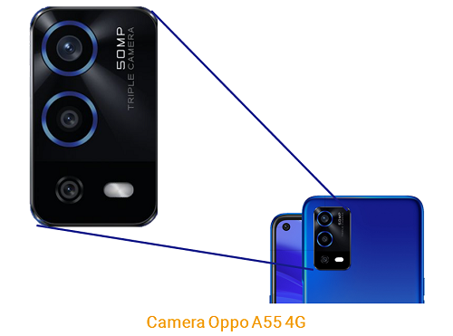 camera sau oppo a55 4g