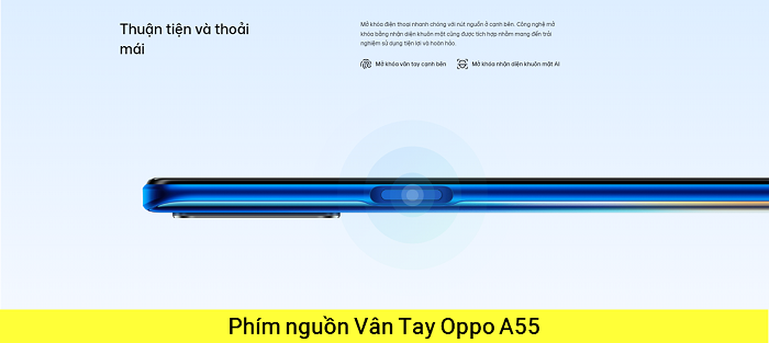 Thay vân tay điện thoại Oppo A55 4G 