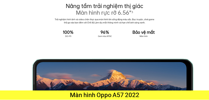 Màn hình Oppo A57 2022