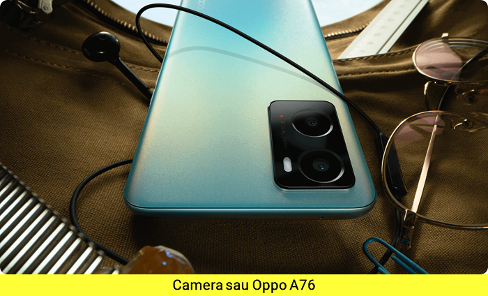 Camera trước Camera Sau Oppo A76 