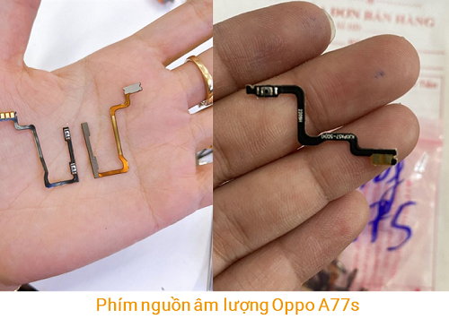 Phím Nguồn Âm lượng Oppo A77s