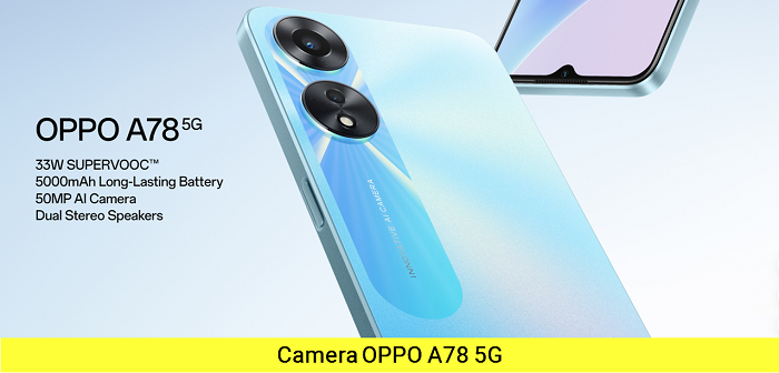 Camera Oppo A78 5G