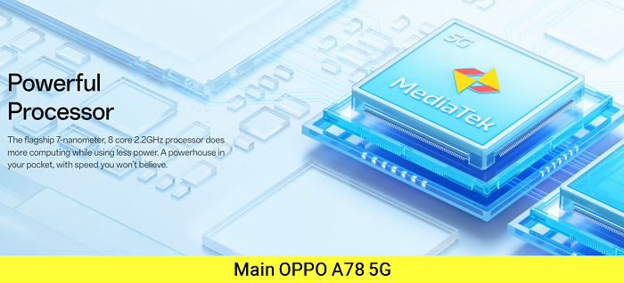 Main Oppo A78 5G