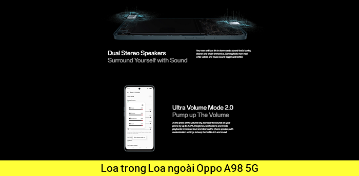 Loa trong Loa ngoài Oppo A98 5G