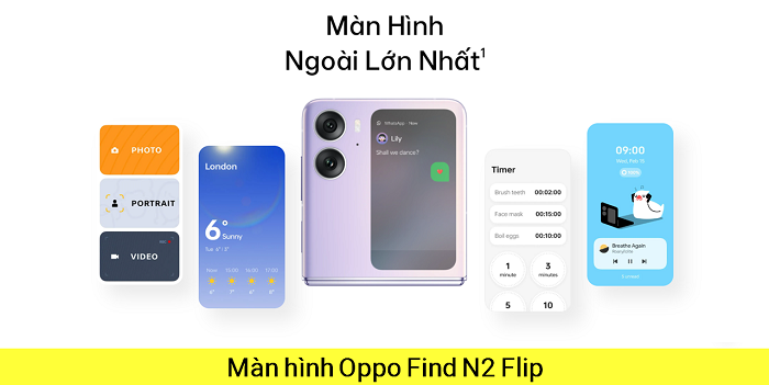 Thay Màn hình Oppo Find N2 Flip