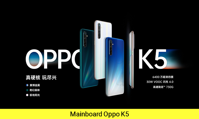 Main điện thoại Oppo K5