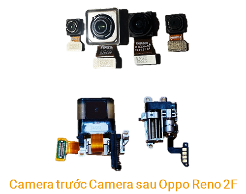 Camera trước camera sau Oppo Reno 2F