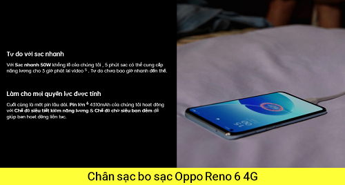 Thay Chân Sạc Oppo Reno 6 4G