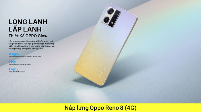 Nắp lưng vỏ máy Oppo Reno 8 4G