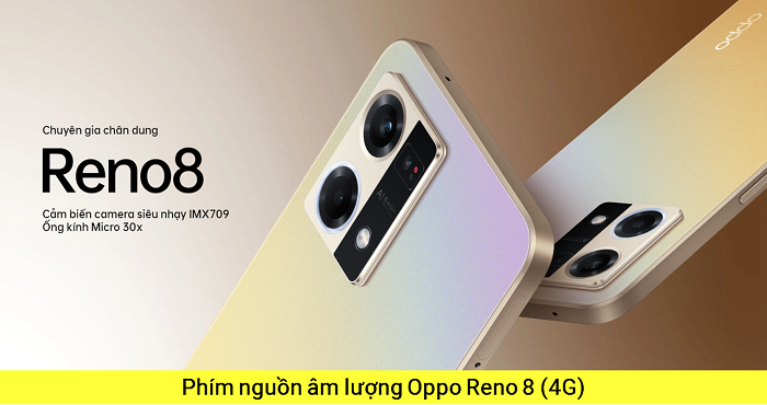 Phím nguồn âm lượng Oppo Reno 8 4G