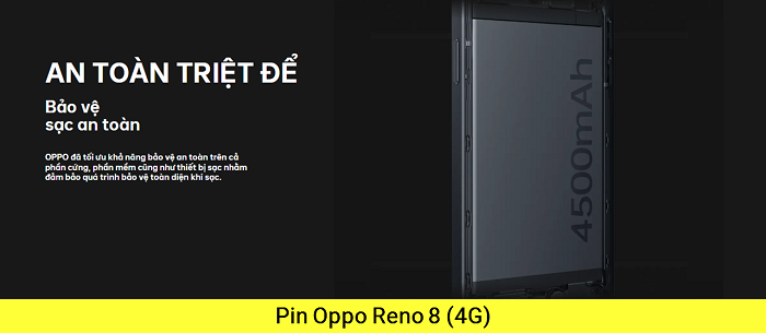 Pin Oppo Reno 8 4G