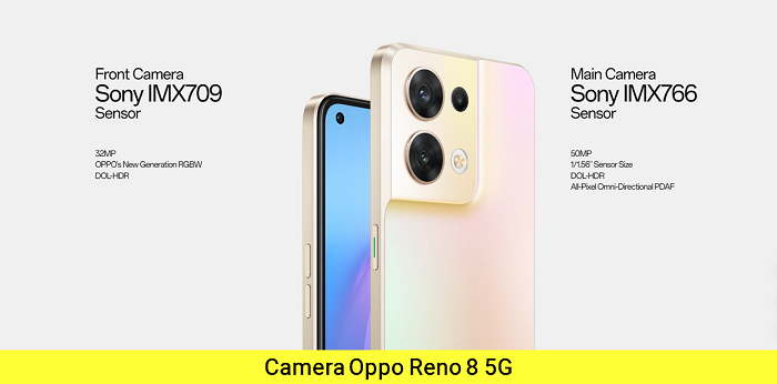 Camera trước Camera sau Oppo Reno 8 5G