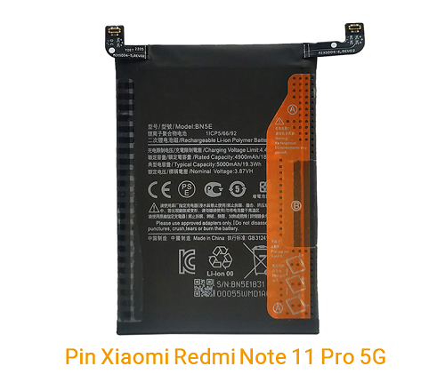 Pin Xiaomi Redmi Note 11 Pro 5G