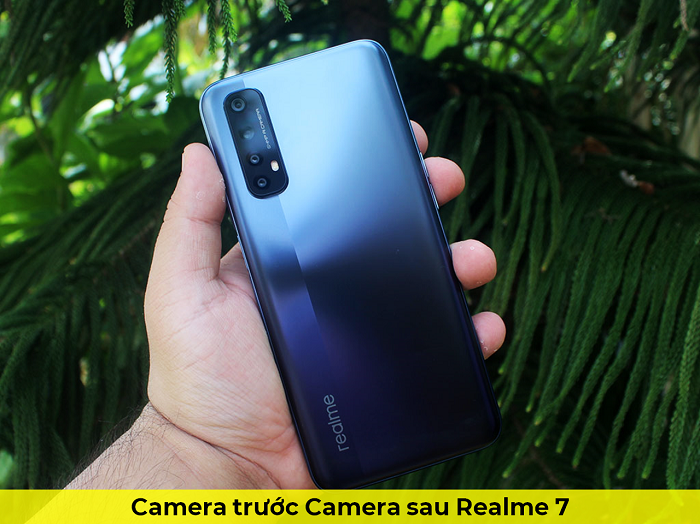 Camera trước Camera sau Realme 7