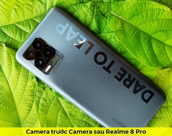 Camera trước Camera sau Realme 8 Pro