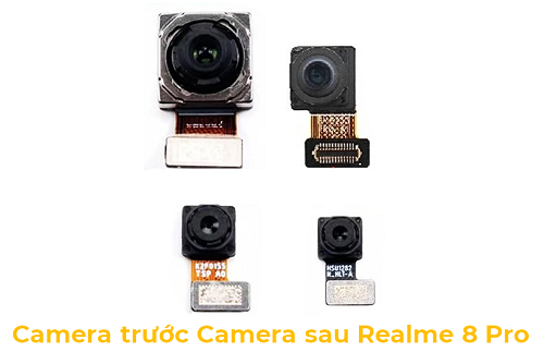 Camera trước Camera sau Realme 8 Pro