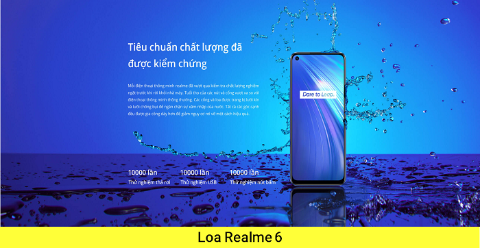 Thay loa điện thoại Realme 6