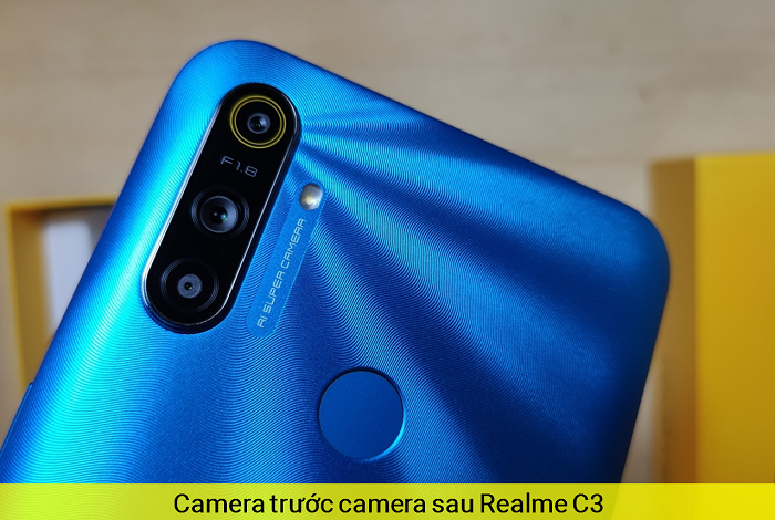 Camera trước Camera sau Realme C3