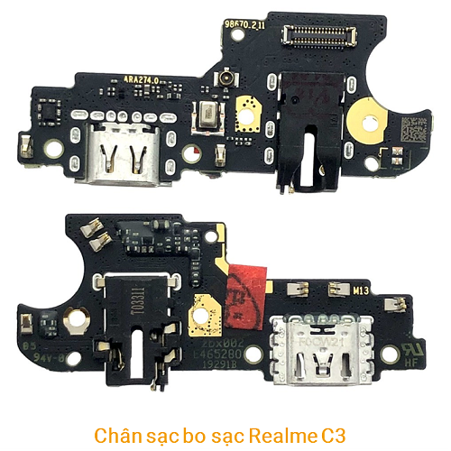 Chân Sạc bo sạc Realme C3