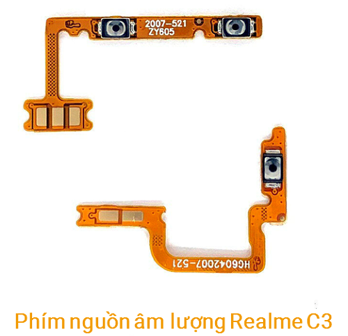 Phím Nguồn Âm lượng Realme C3