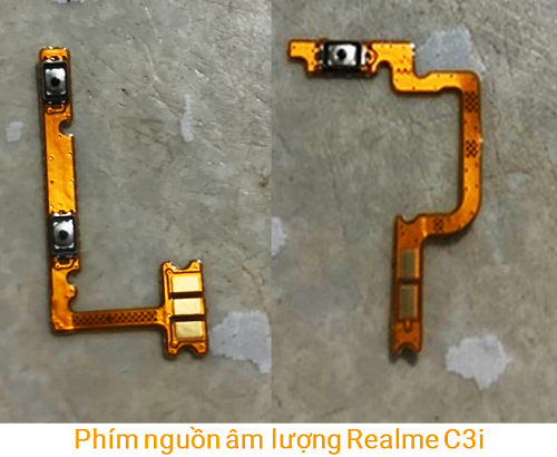 Phím Nguồn Âm lượng Realme C3i