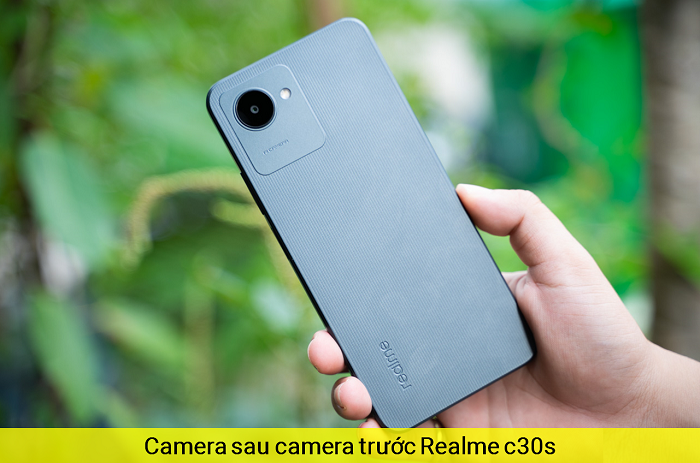 Camera trước Camera sau Realme C30s