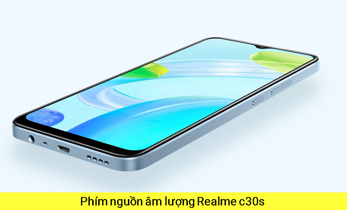  Phím Nguồn Âm lượng Realme C30s