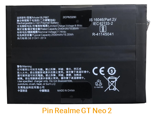  Pin Realme GT Neo 2