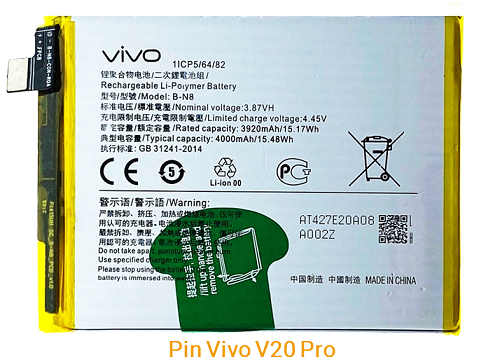 Pin Vivo V20 Pro