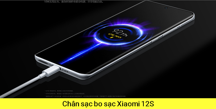 Thay Chân Sạc Bo sạc Xiaomi Xiaomi 12S