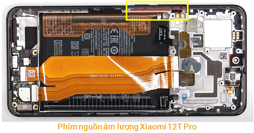 Thay Phím Nguồn Âm lượng Xiaomi 12T Pro