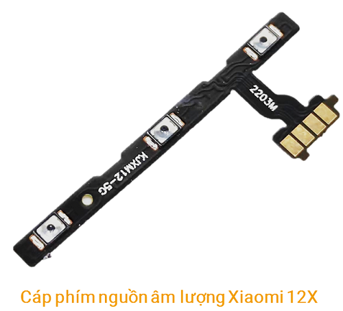 Thay Phím Nguồn Âm lượng Xiaomi 12X