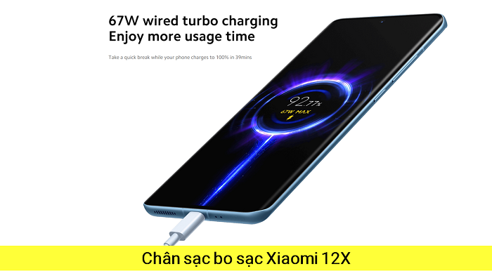 Thay Chân Sạc Bo sạc Xiaomi Xiaomi 12X 