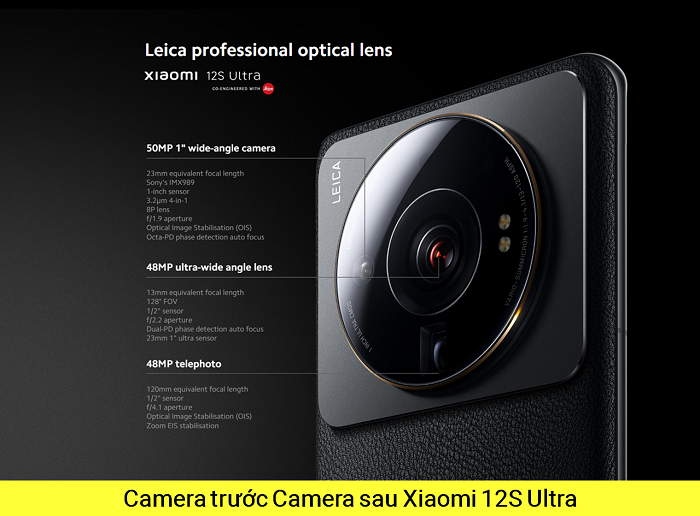 Thay Camera trước Camera sau Xiaomi Xiaomi 12S Ultra 