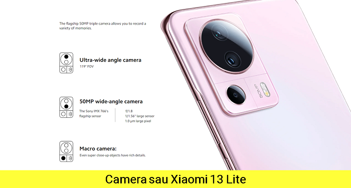 Thay Camera trước Camera sau Xiaomi Xiaomi 13 Lite