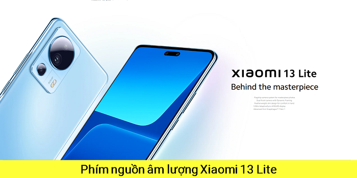 Thay Phím Nguồn Âm lượng Xiaomi 13 Lite