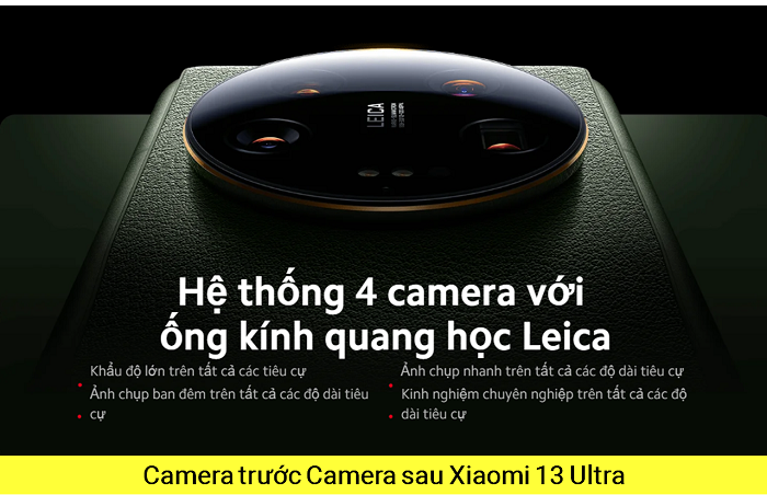 Thay Camera trước Camera sau Xiaomi Xiaomi 13 Ultra