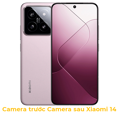 Camera trước Camera sau Xiaomi 14