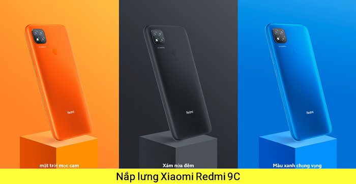 Nắp lưng vỏ máy Xiaomi Redmi 9C