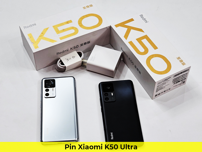 Pin Xiaomi K50 Ultra