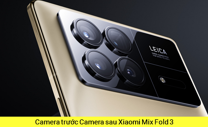 Camera trước Camera sau Xiaomi Mi Mix Fold 3