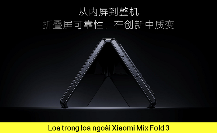 Loa trong Loa Ngoài Xiaomi Mi Mix Fold 3