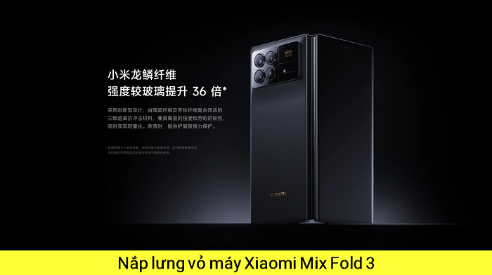 Nắp Lưng Vỏ Máy Xiaomi Mi Mix Fold 3