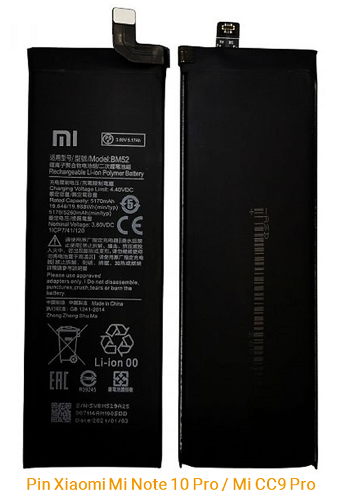 Pin Xiaomi Mi Note 10 Pro Mi CC9 Pro